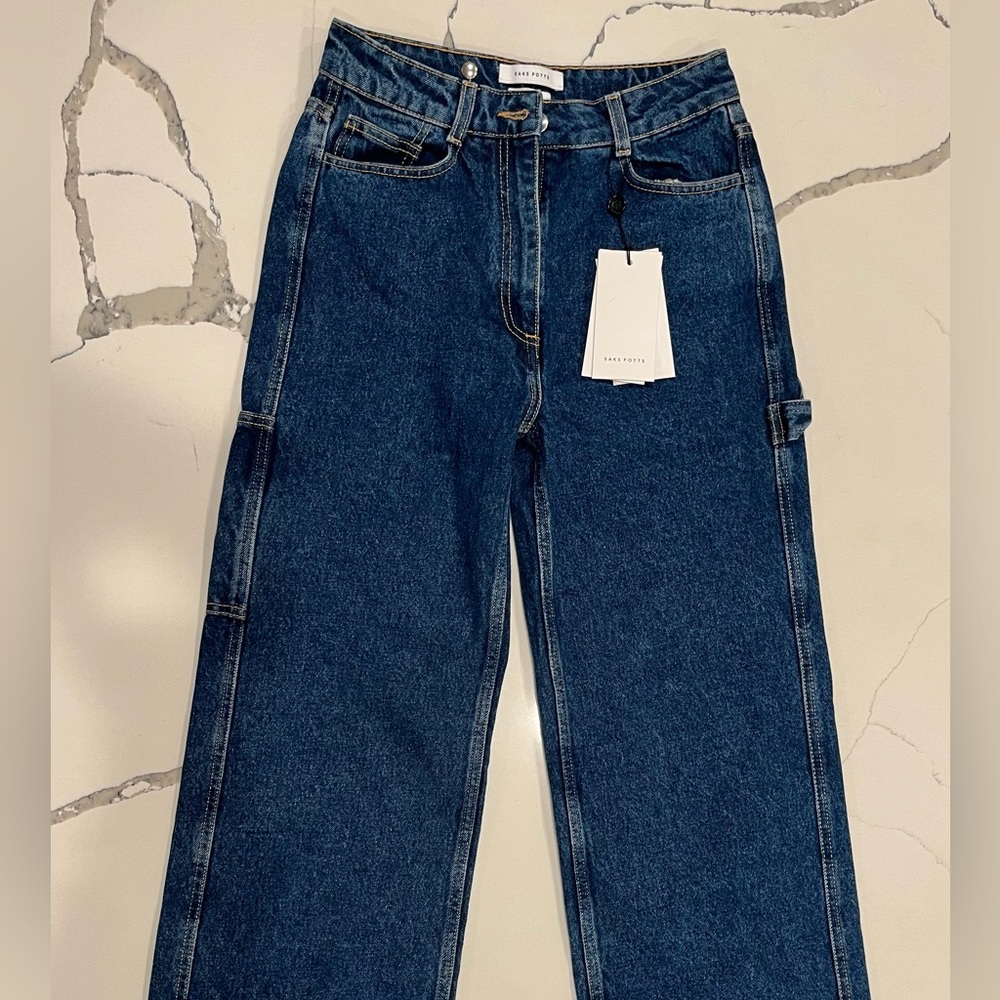 Saks Potts xs salma jeans indigo blue